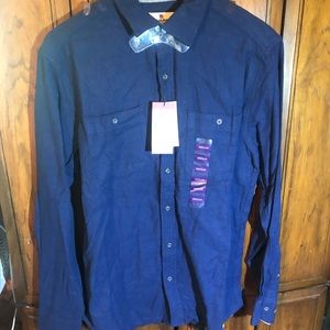 2/$20 SALE Woolrich navy flannel shirt
